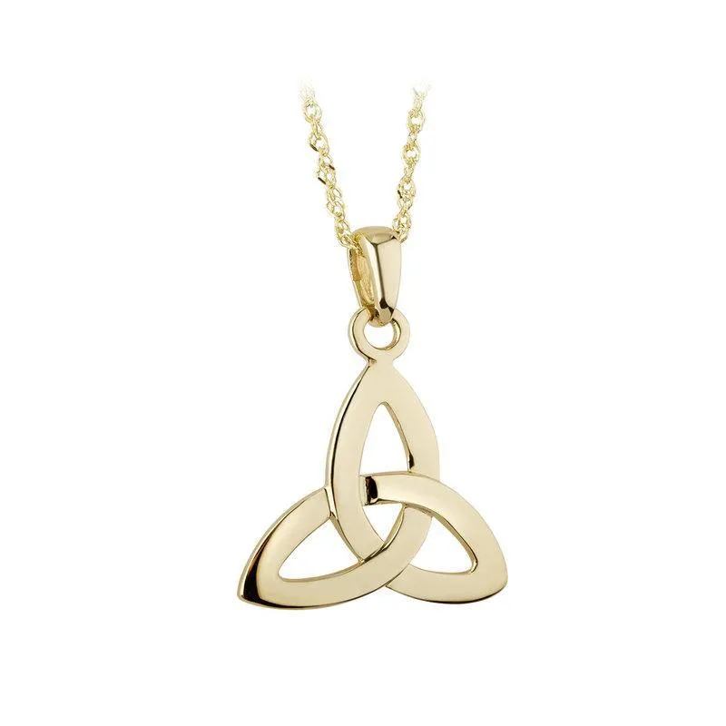 10K Gold Small Trinity Knot Pendant