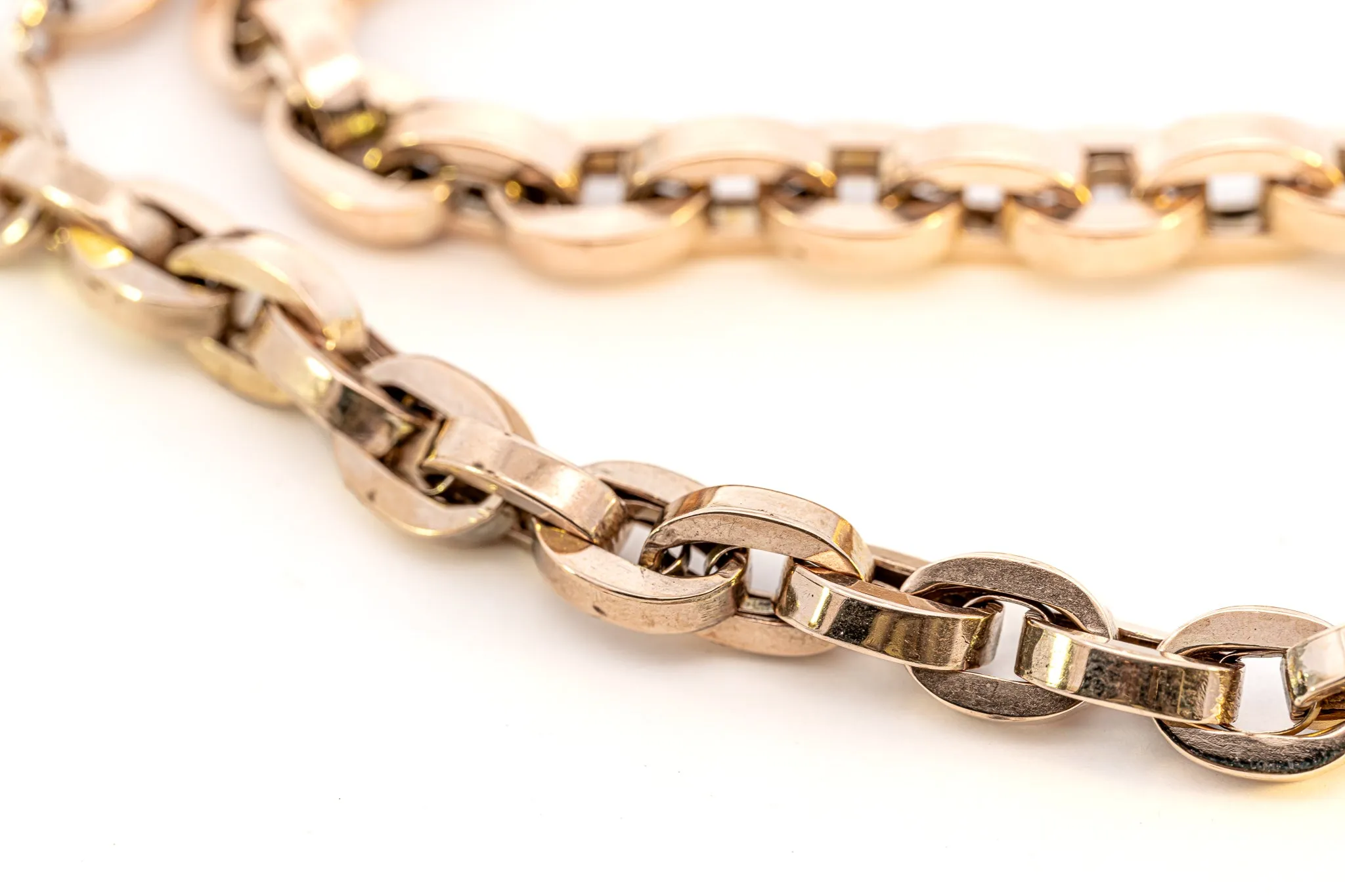 9ct Rose Gold Belcher Link Bracelet – An Investment for Eternity!