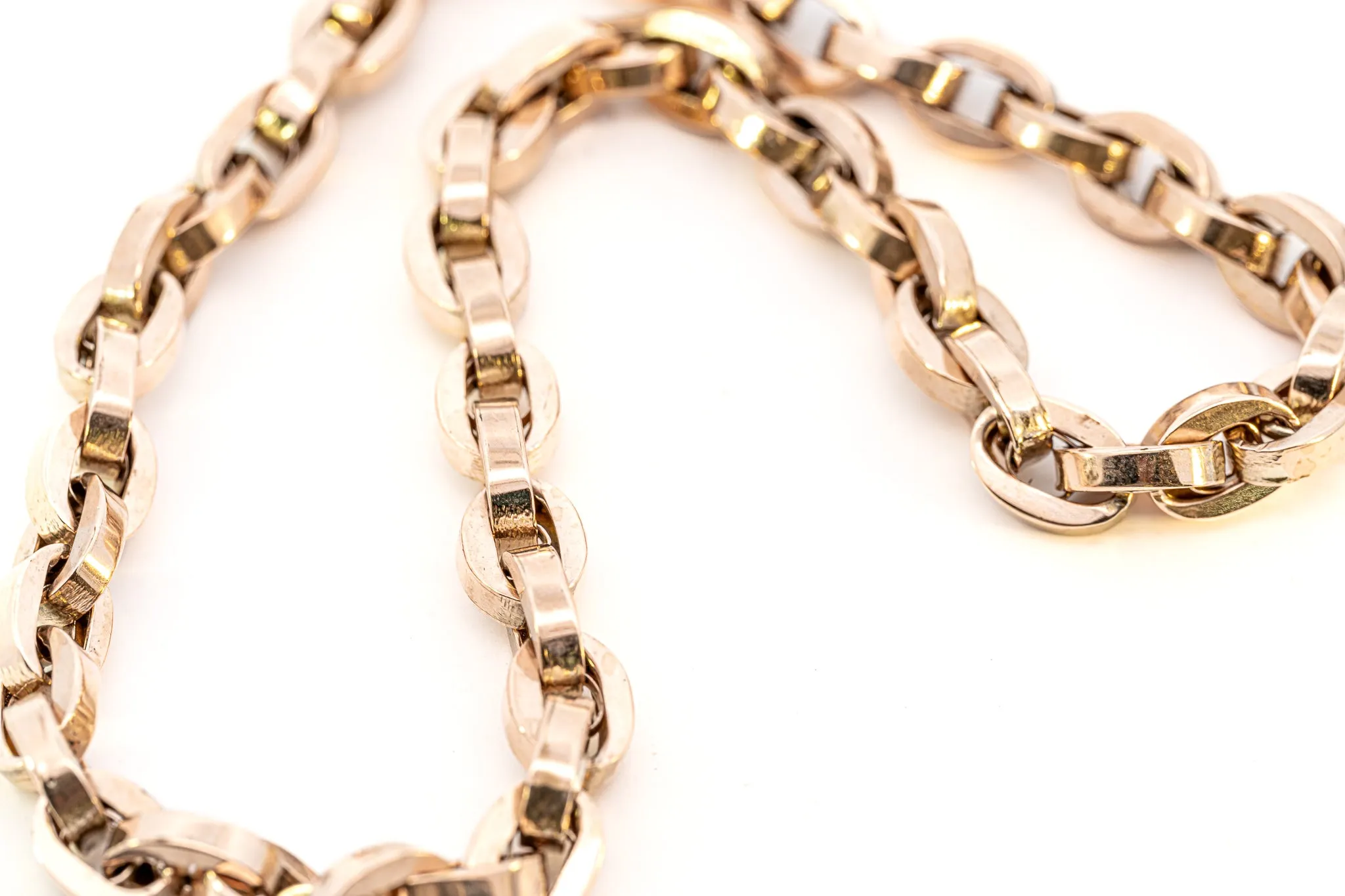 9ct Rose Gold Belcher Link Bracelet – An Investment for Eternity!