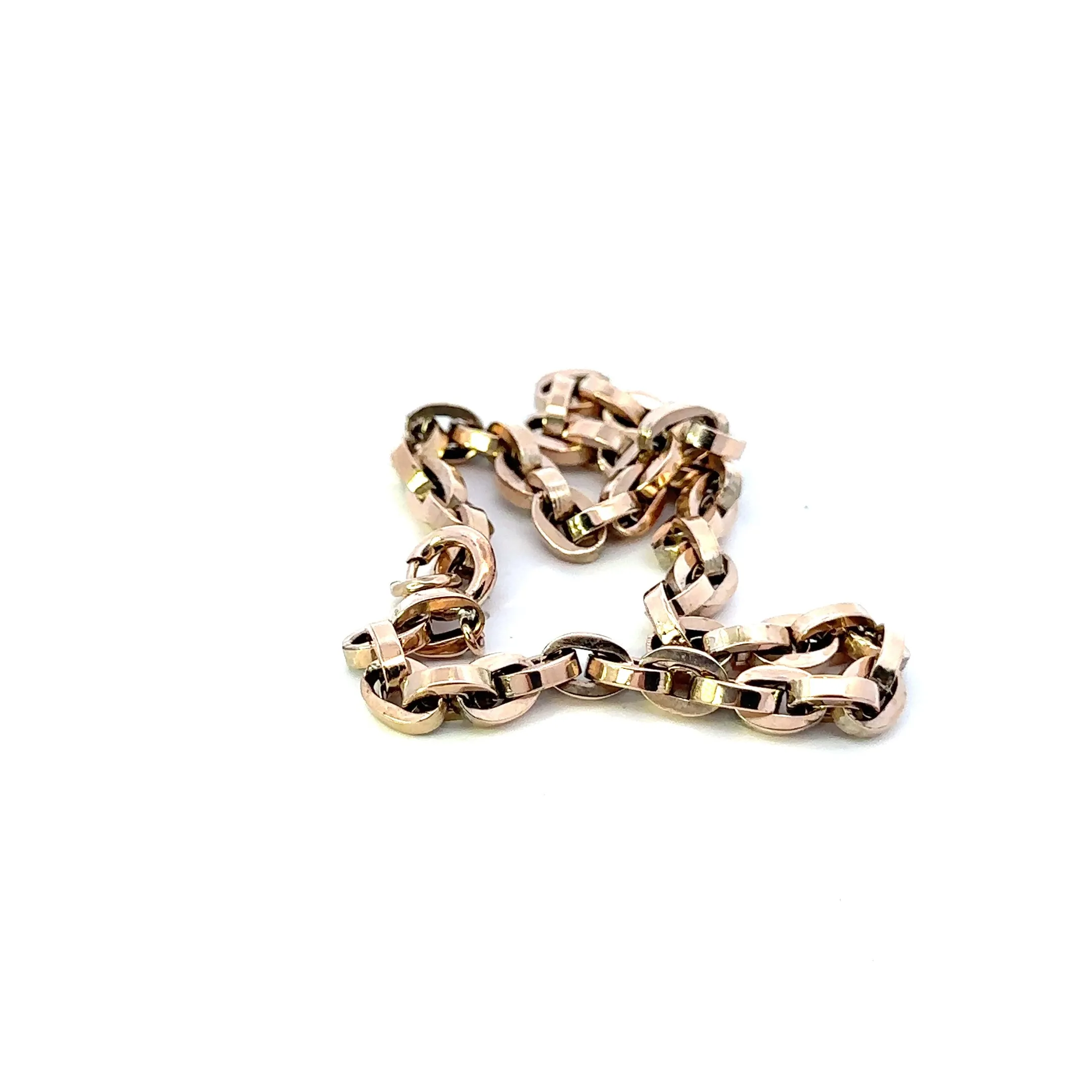 9ct Rose Gold Belcher Link Bracelet – An Investment for Eternity!