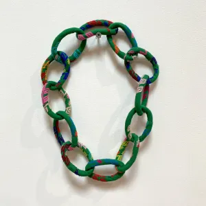 Ah Htoi Necklace - Forest Green