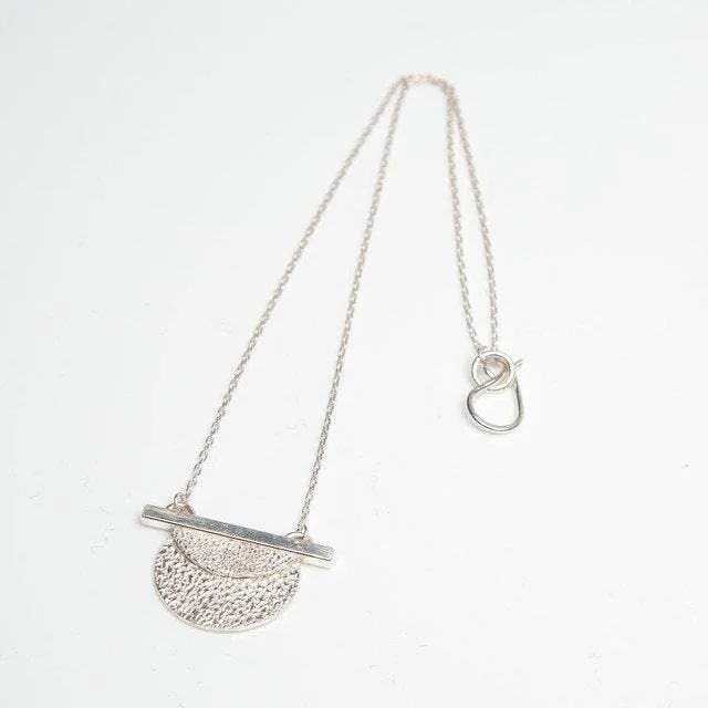 Amanda Moran Designs Handmade Sterling Silver Satellite Necklace