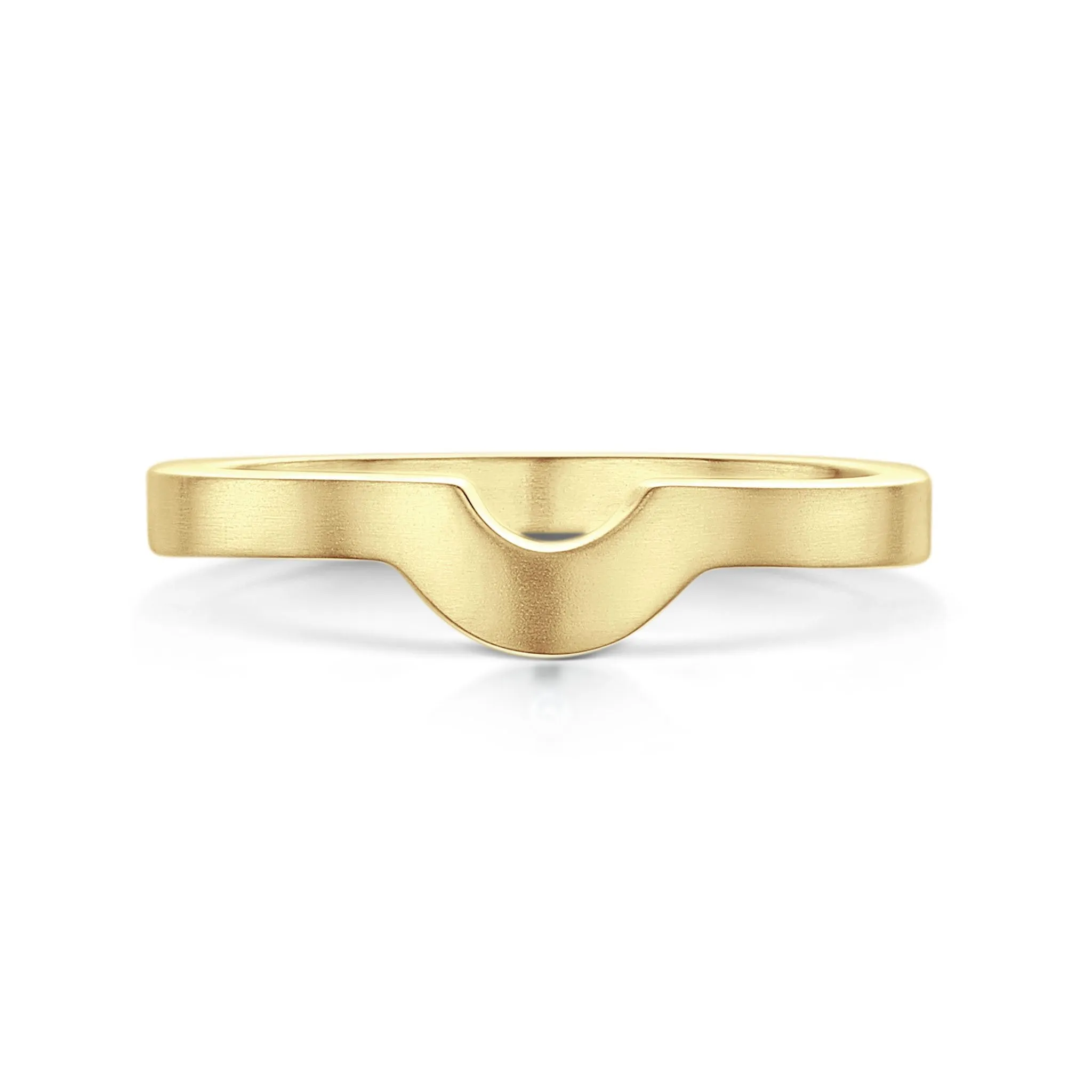 Arch Wedding Band in 9ct Yellow Gold (R0181)