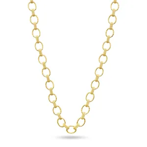 CAPUCINE DE WULF - CLEOPATRA SMALL LINK NECKLACE