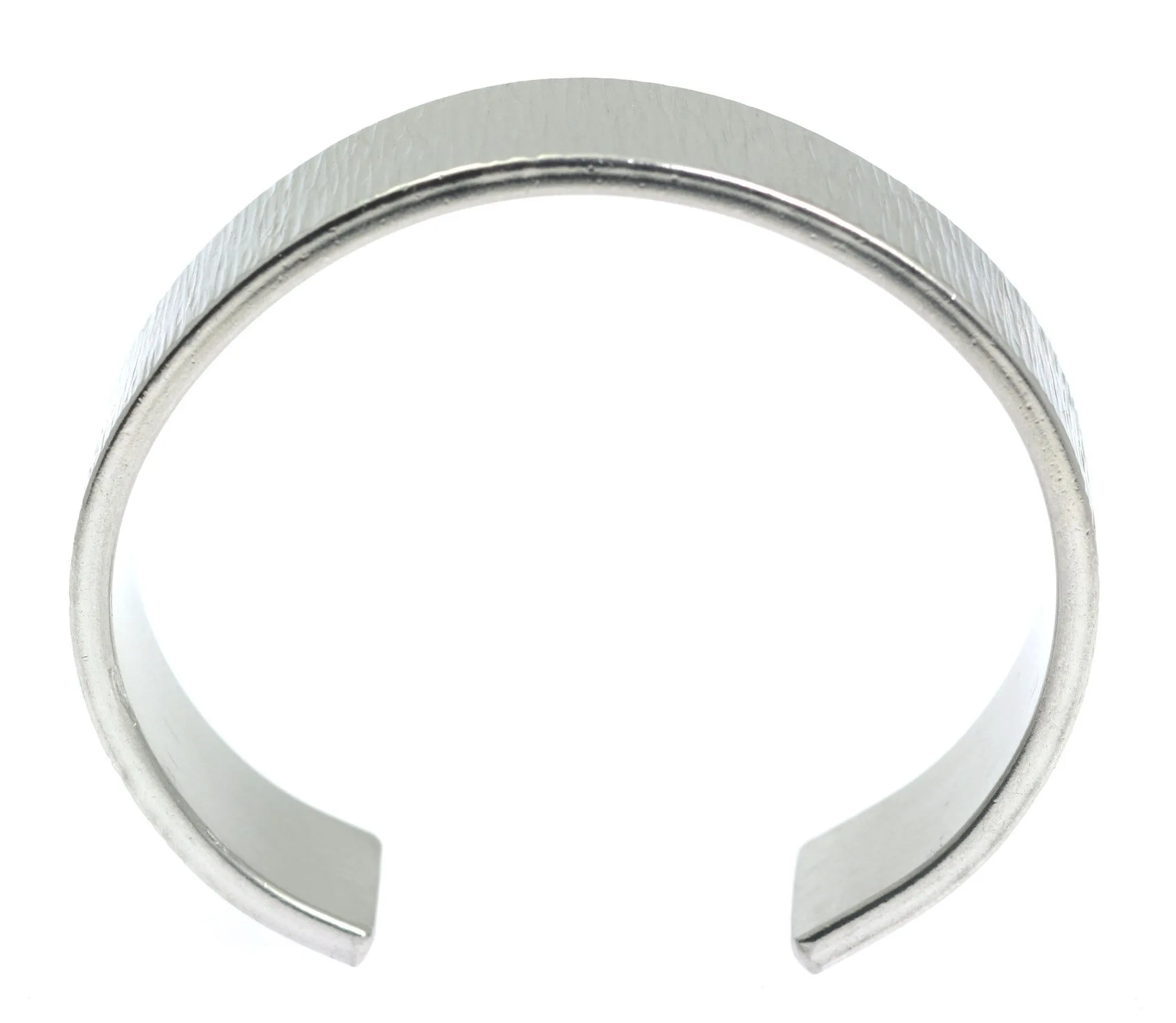 Chased Aluminum Cuff Bracelet