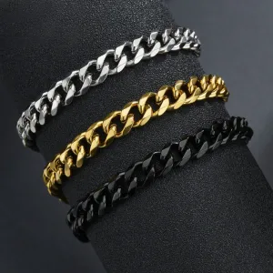 Classic Plated Chain Bracelet