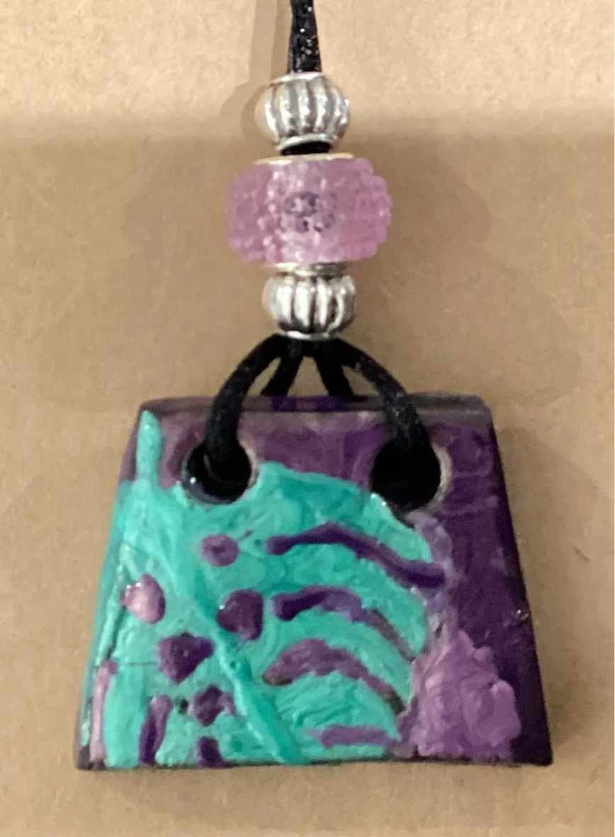 Clay Pendant Necklaces by Lucy De Sousa