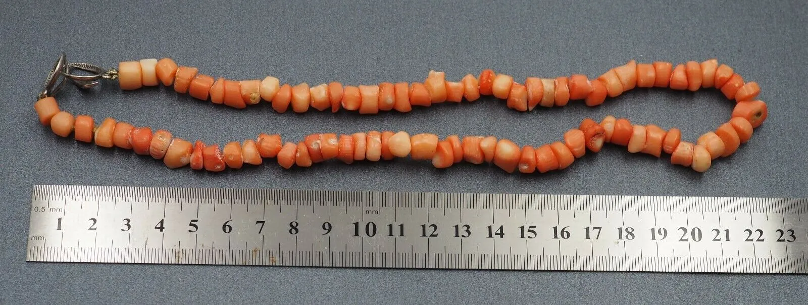 Coral Single Strand Necklace