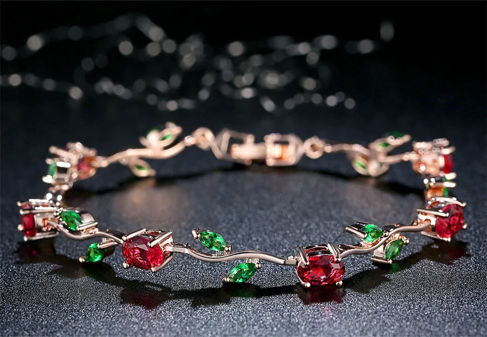 Crystal-Plated Women's Bracelet