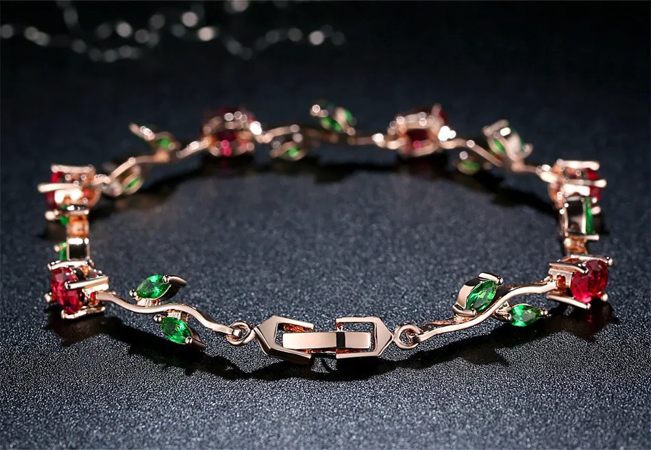 Crystal-Plated Women's Bracelet