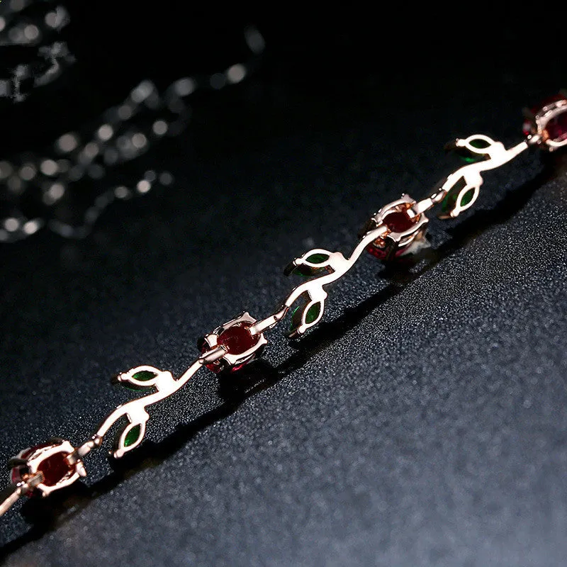 Crystal-Plated Women's Bracelet