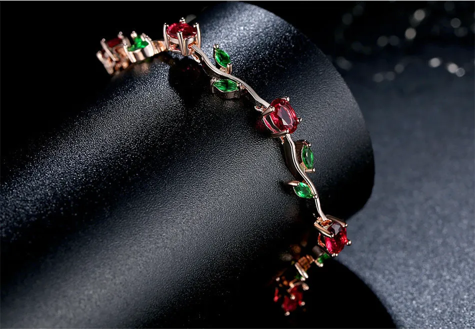 Crystal-Plated Women's Bracelet