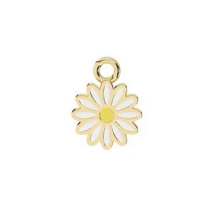 Daisy Charm | 10k Yellow Gold