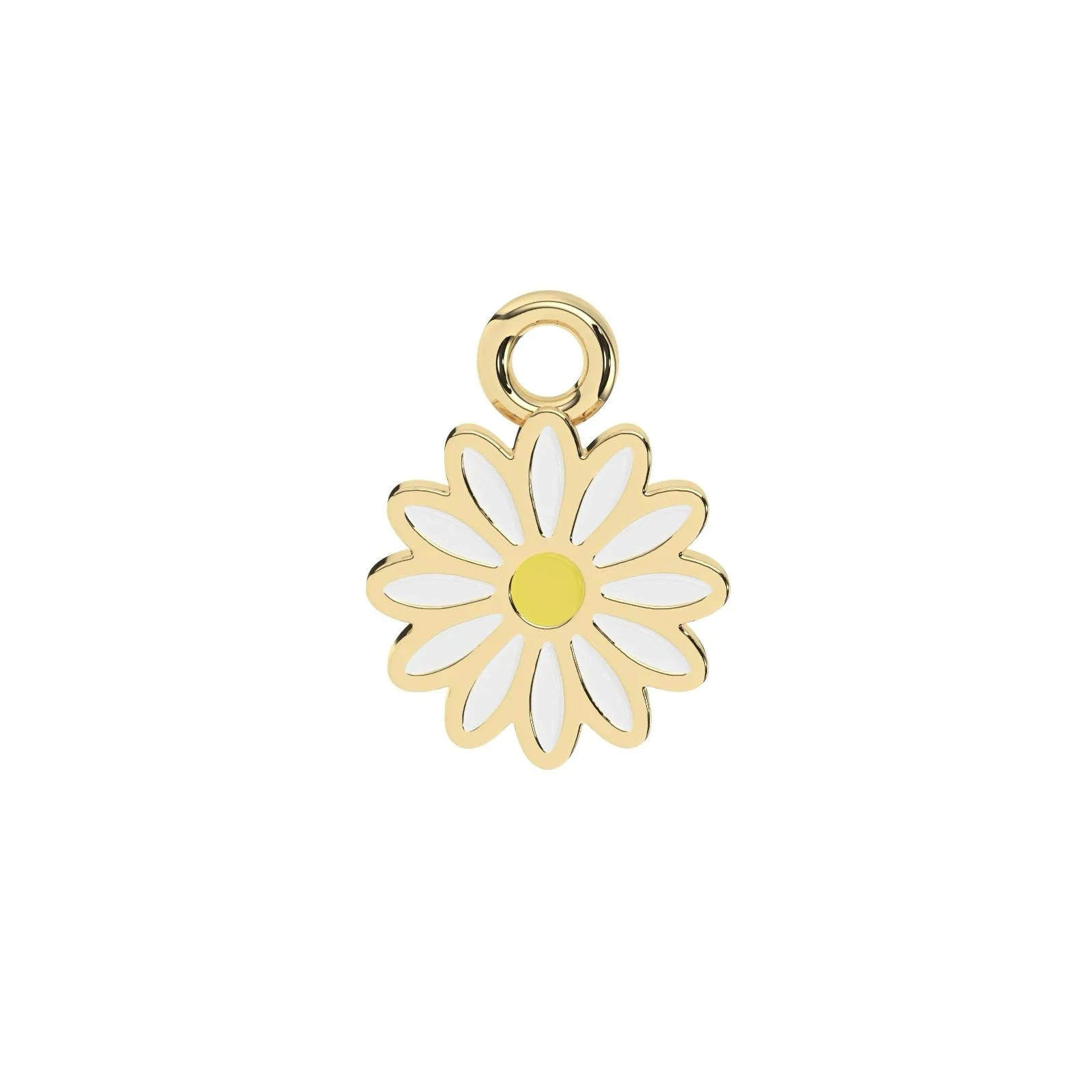 Daisy Charm | 10k Yellow Gold