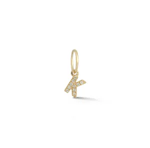 Dana Rebecca Designs Diamond Initial R Charm - Yellow Gold