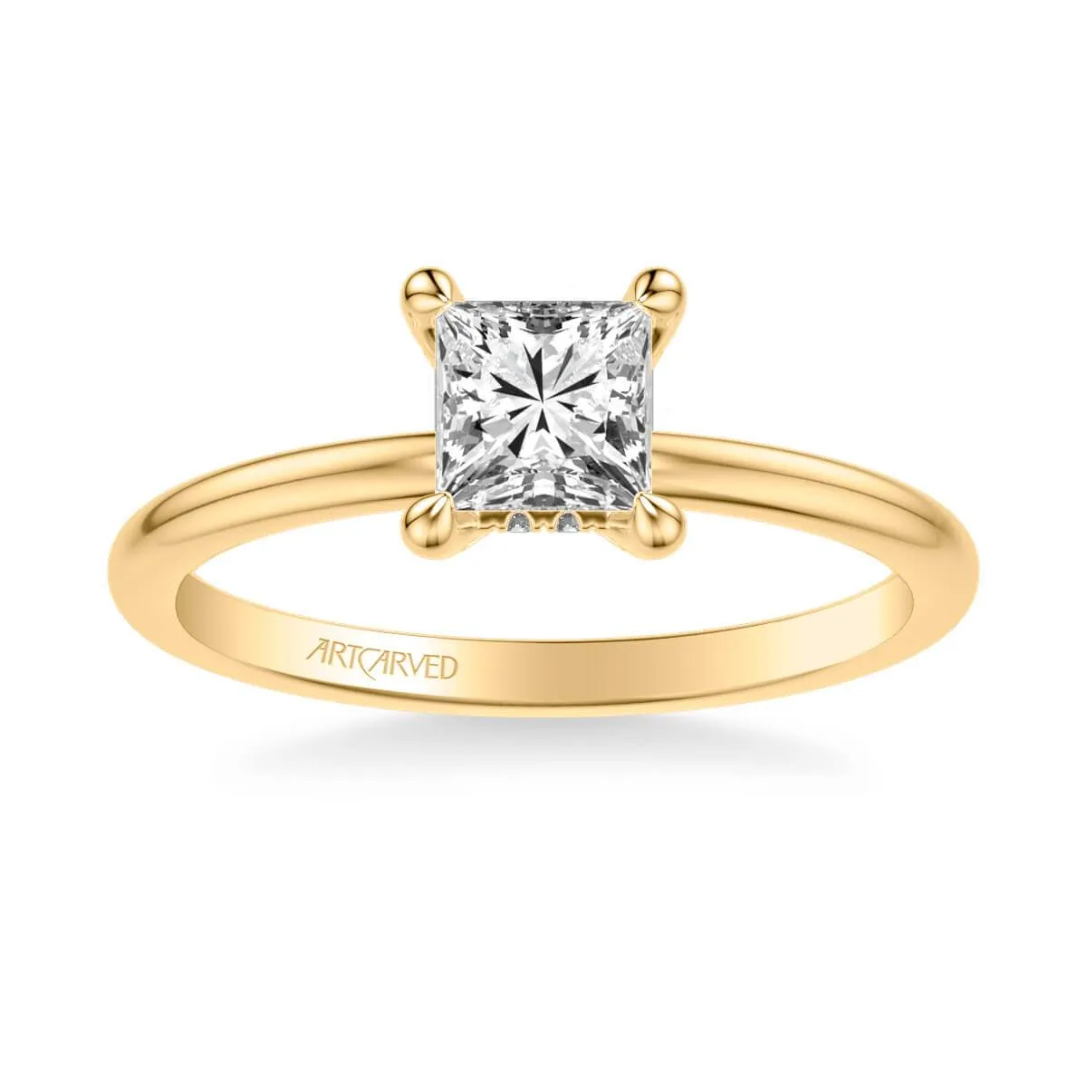 Elyse Classic Solitaire Diamond Engagement Ring