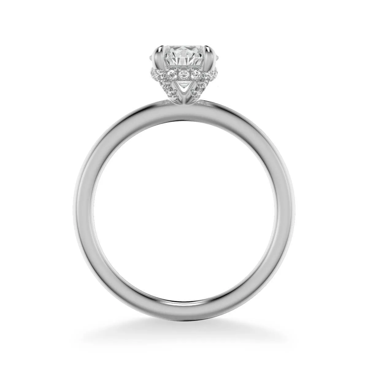 Elyse Classic Solitaire Diamond Engagement Ring