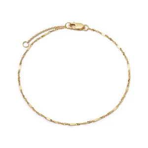 Estée Lalonde Fine Solid Gold Bracelet 14ct Solid Gold