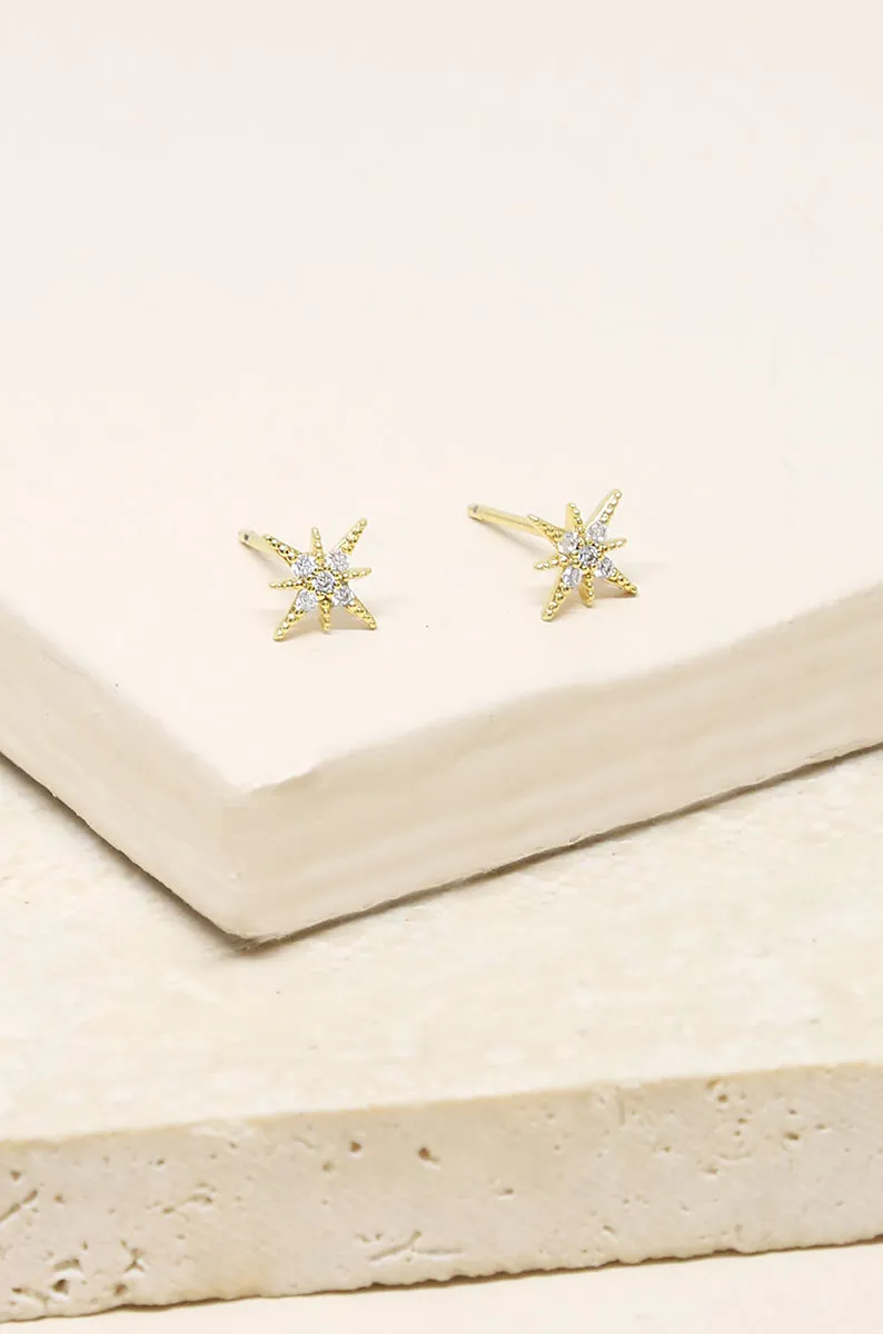 Ettika Crystal Interstellar Earring Studs