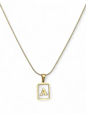 Free Agent Initial Necklace