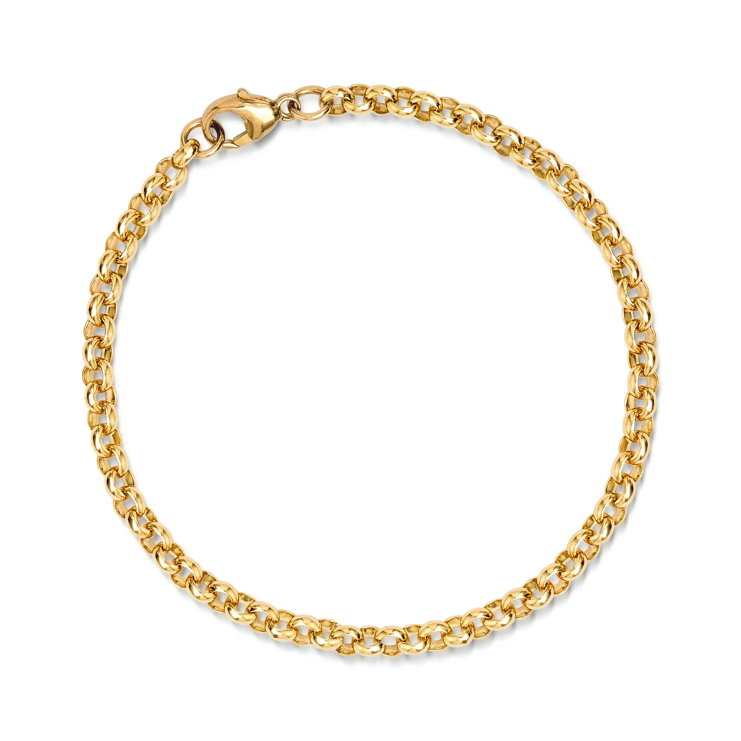 Gold Heavy Belcher Bracelet