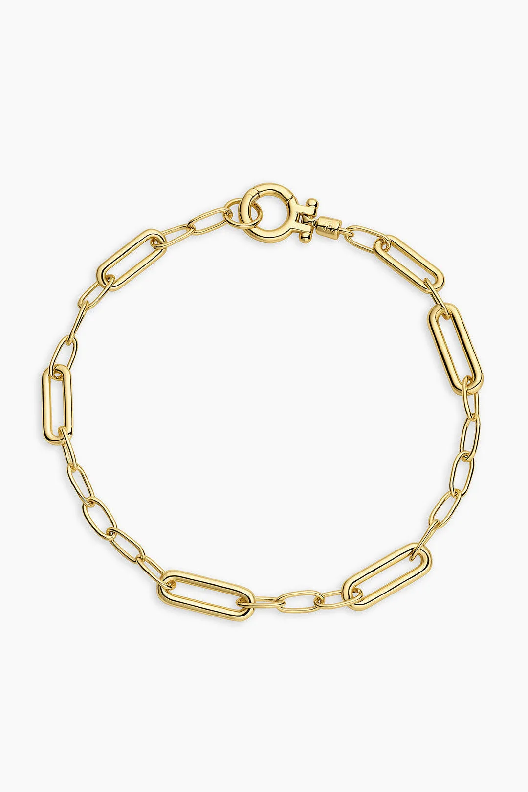 Gorjana Zoey Statement Chain Bracelet in Gold