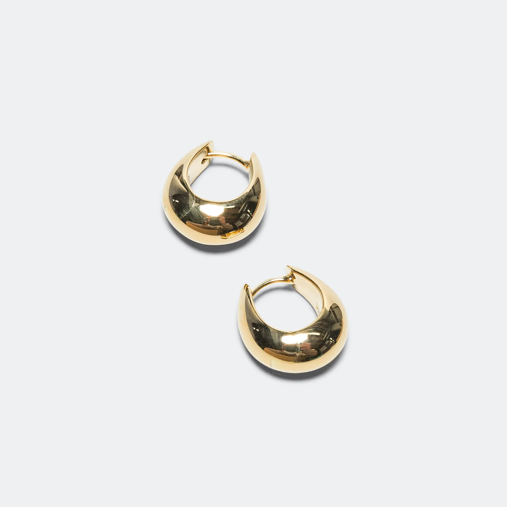 Ice Hoops Small - 18K Gold/925 Silver