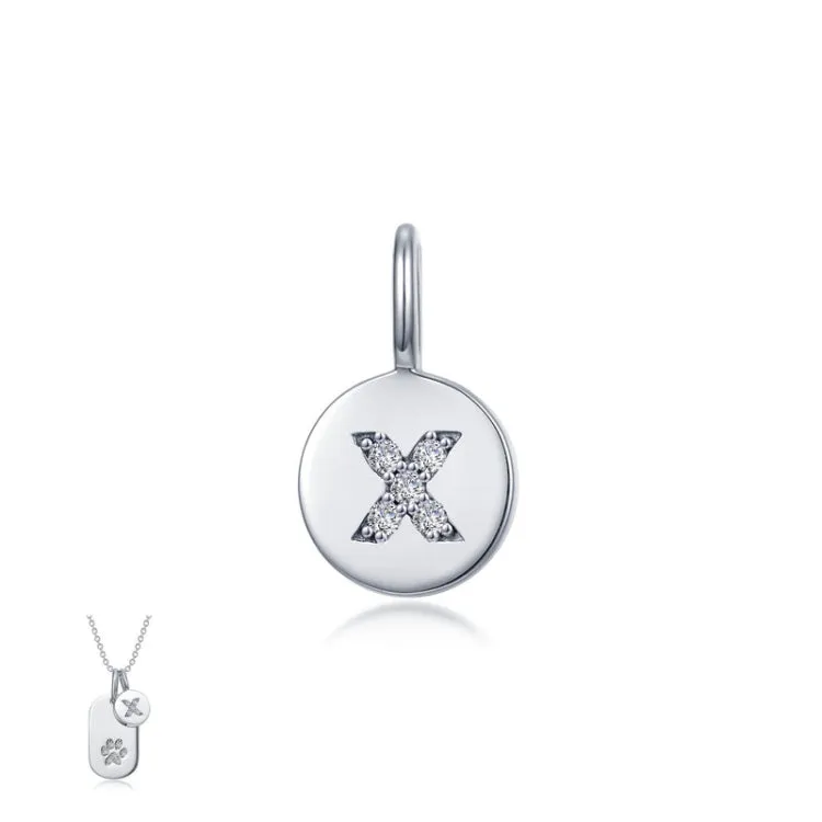 Letter X Charm