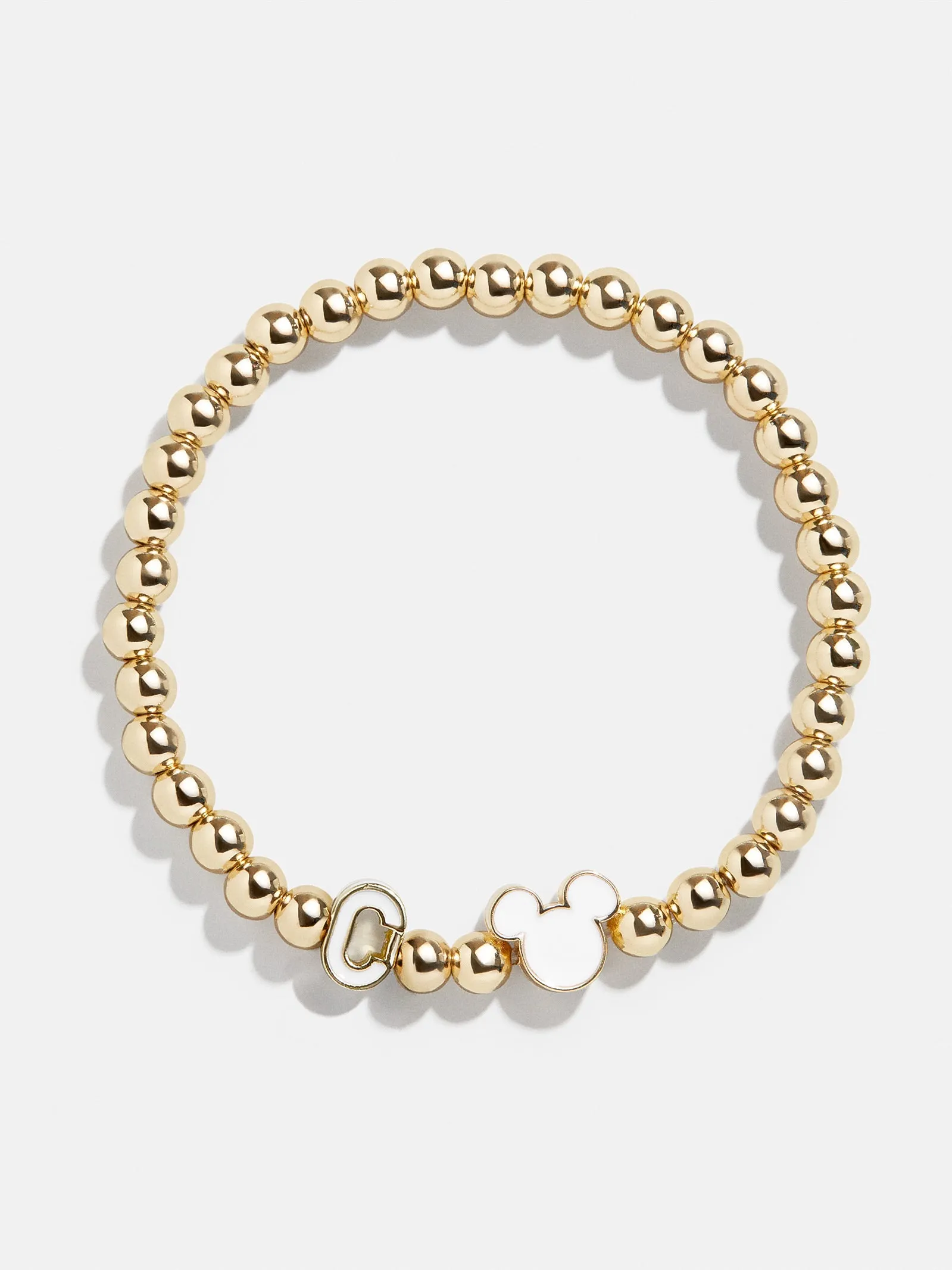 Mickey Mouse disney Initial Pisa Bracelet - White