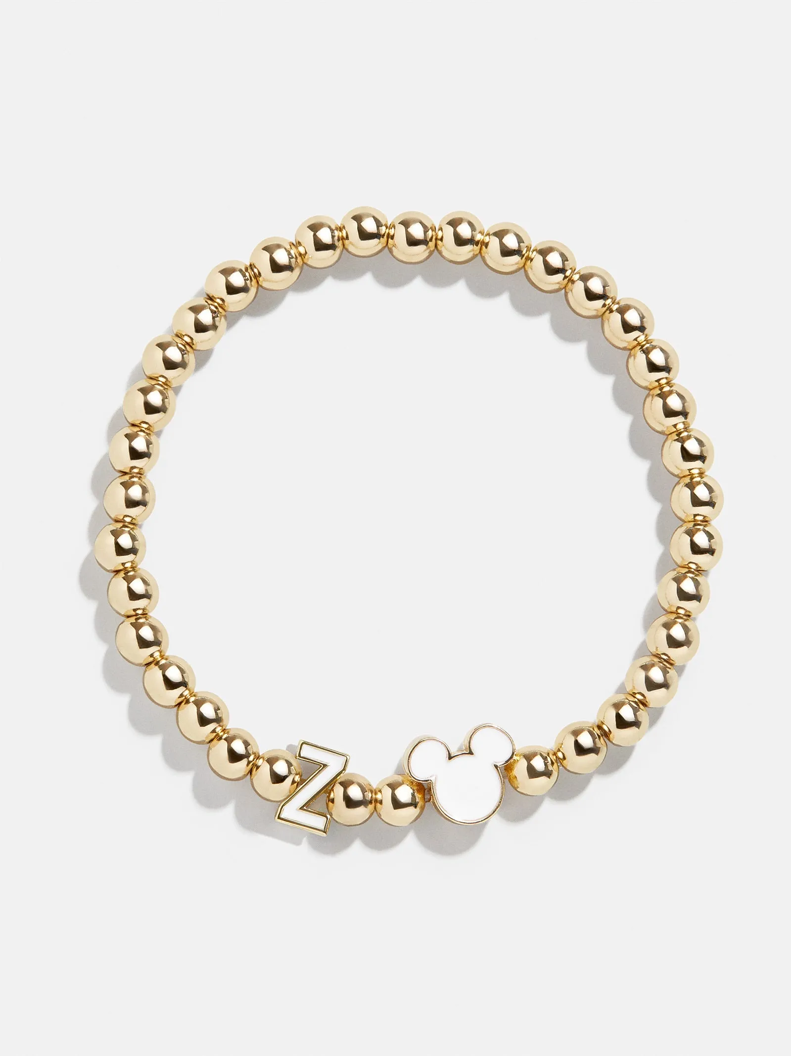 Mickey Mouse disney Initial Pisa Bracelet - White