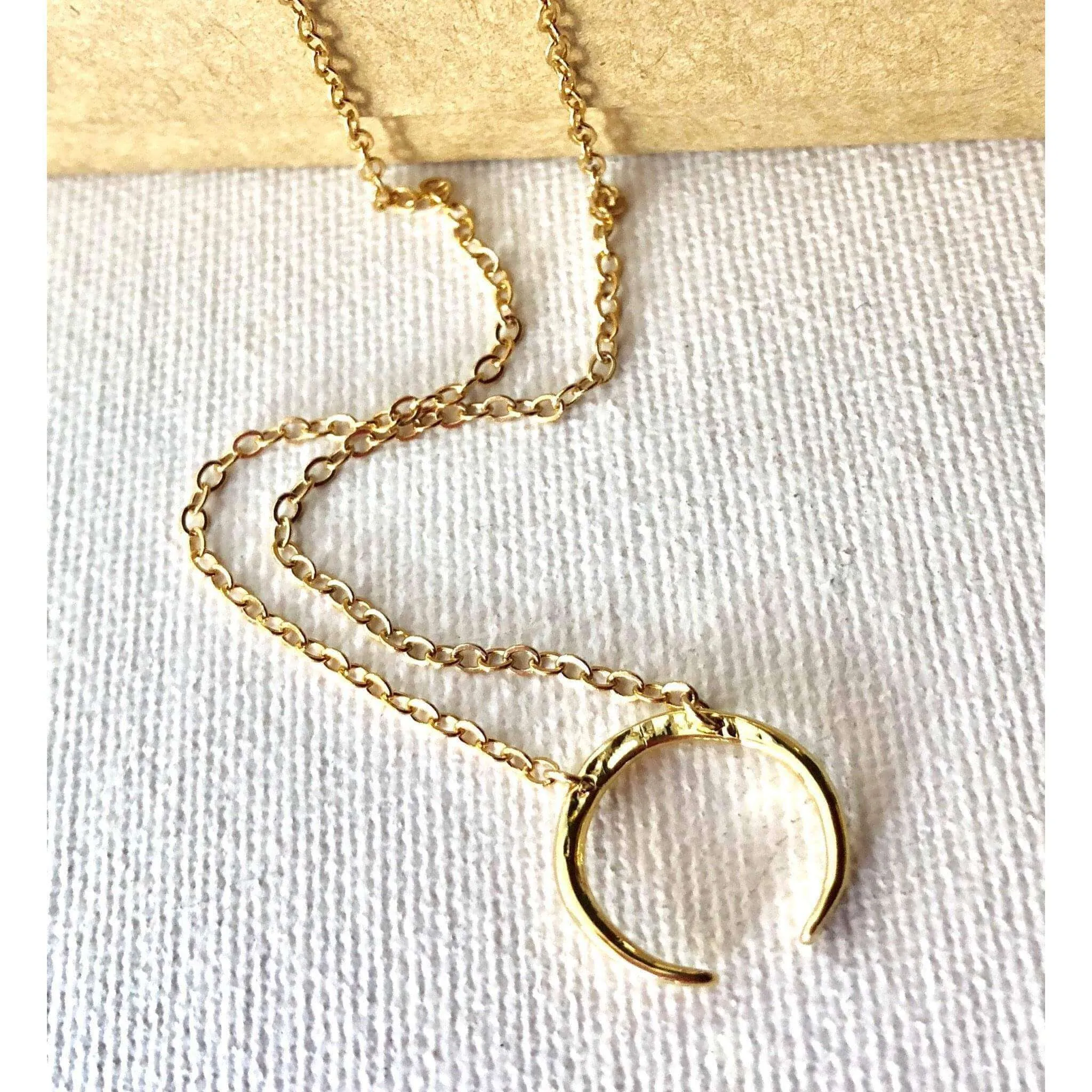 Moon Crescent Necklace