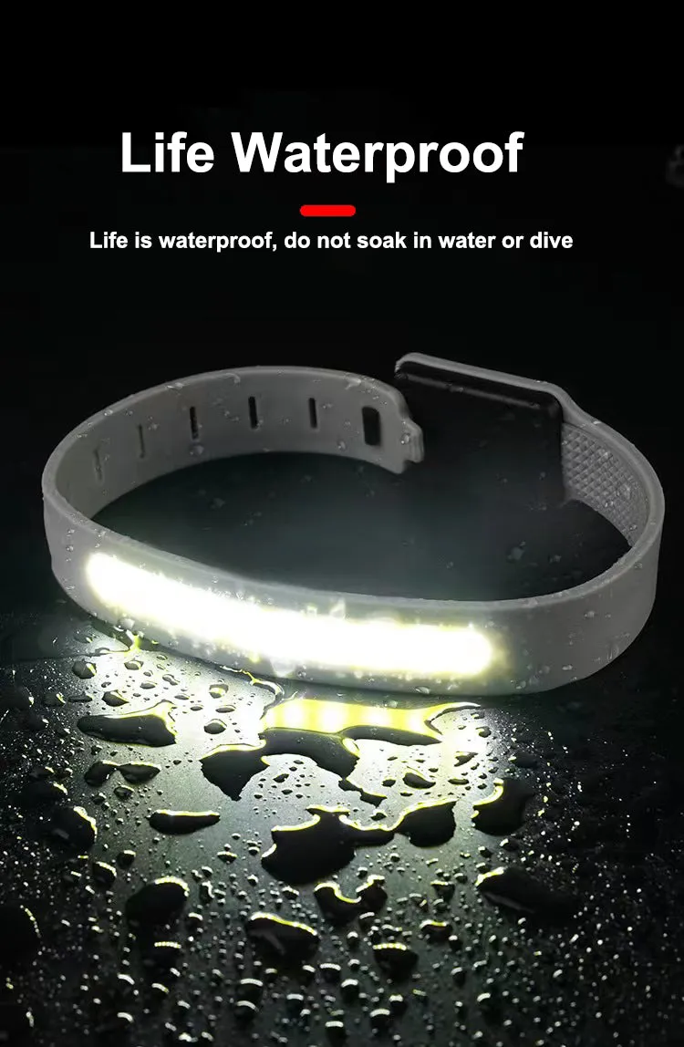 Outdoor Type-C Rechargeable Sport Led Bracelet Light Yd-2307