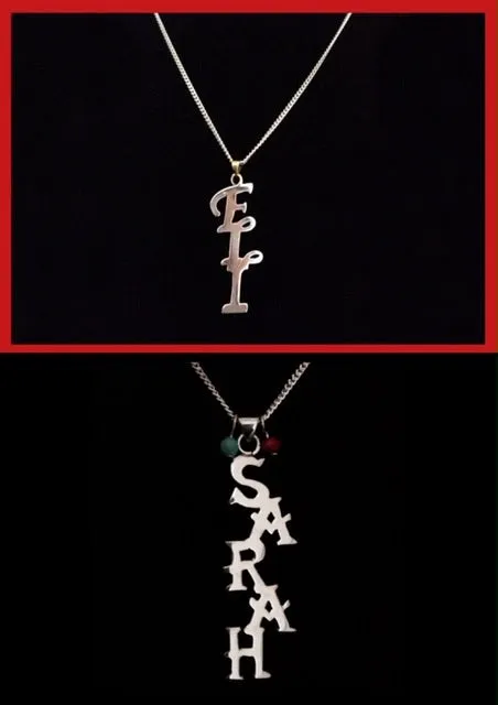 Personalised Drop Name Necklace