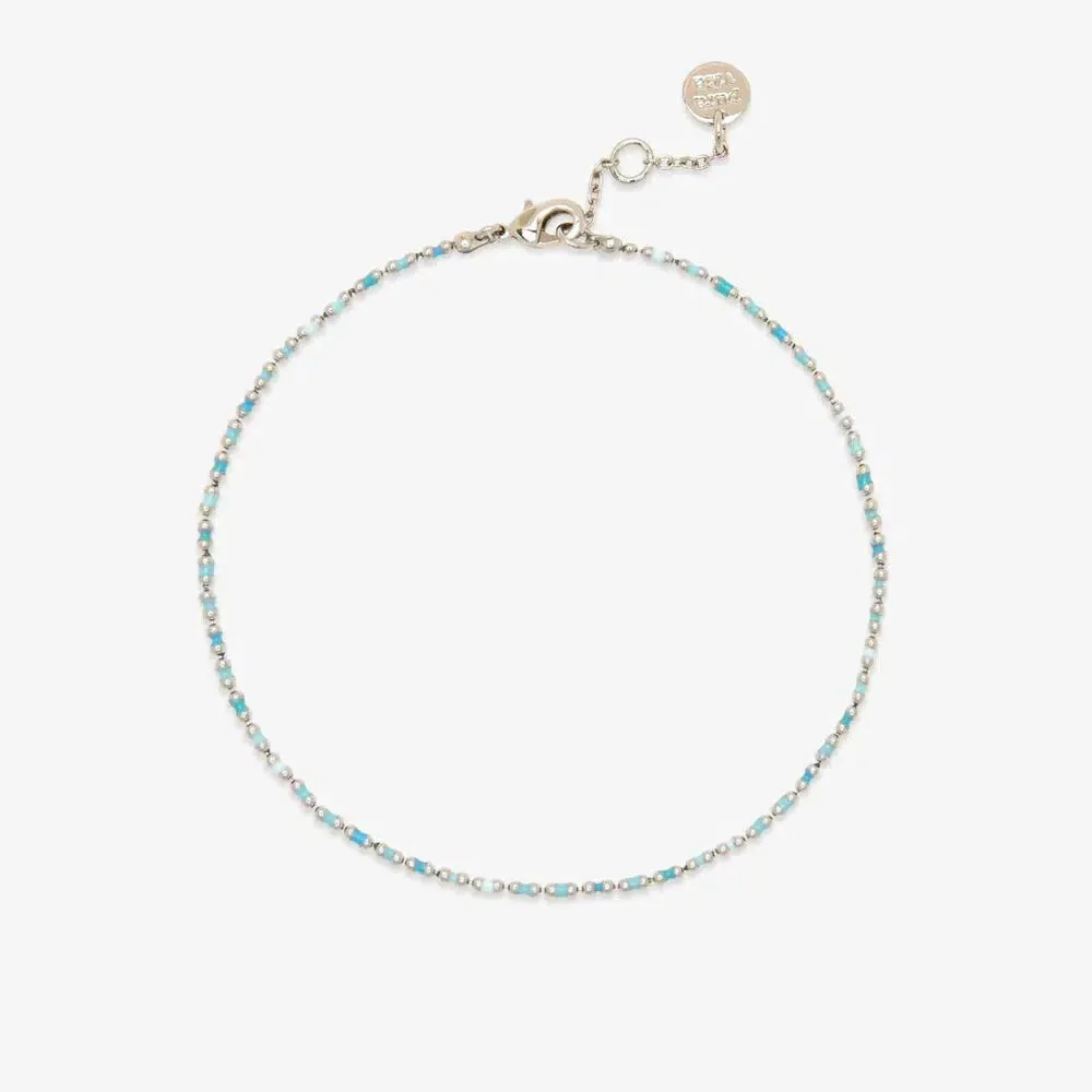 Pura Vida Dainty Enamel Chain Anklet