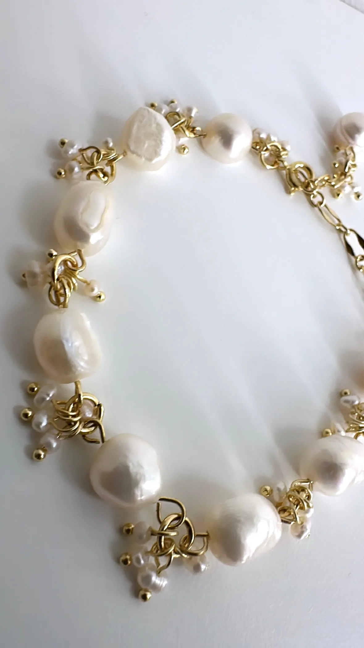 Robyn - Pearl Gold Bracelet