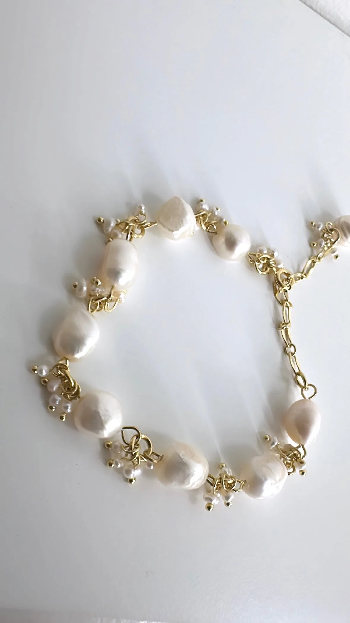 Robyn - Pearl Gold Bracelet