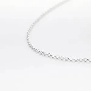 Silver Rolo Chain