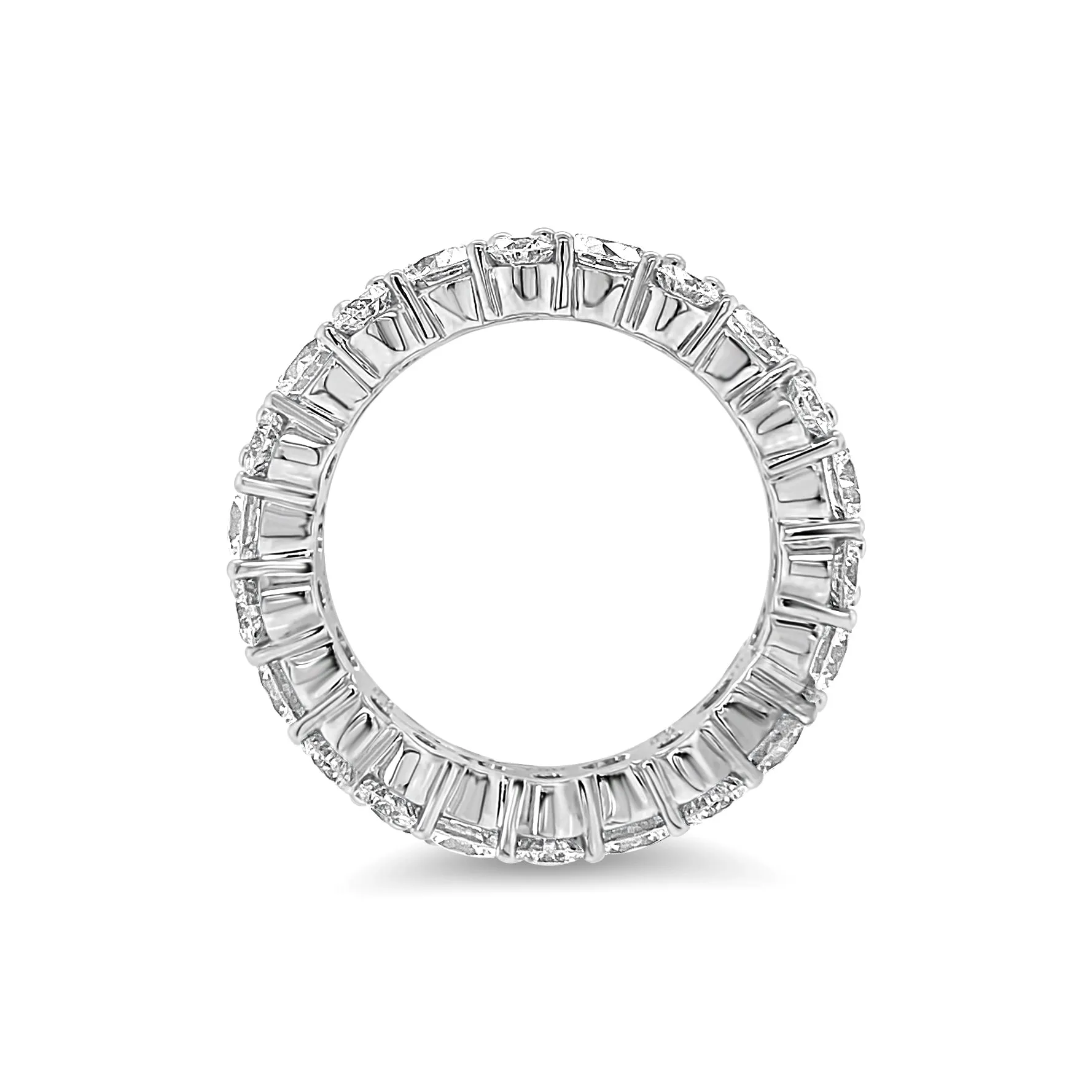 Staggered Diamond Eternity Band Lg