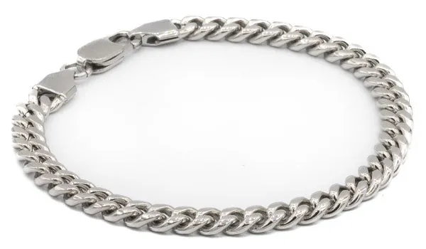 Stainless Steel Cuban Link Bracelet