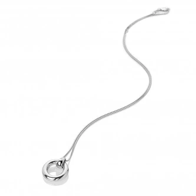 Sterling Silver Forever Circle Pendant DP900