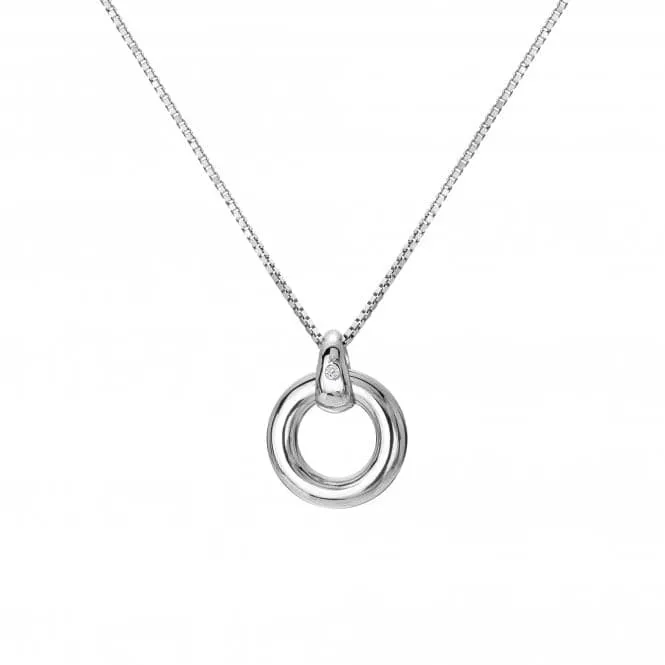 Sterling Silver Forever Circle Pendant DP900