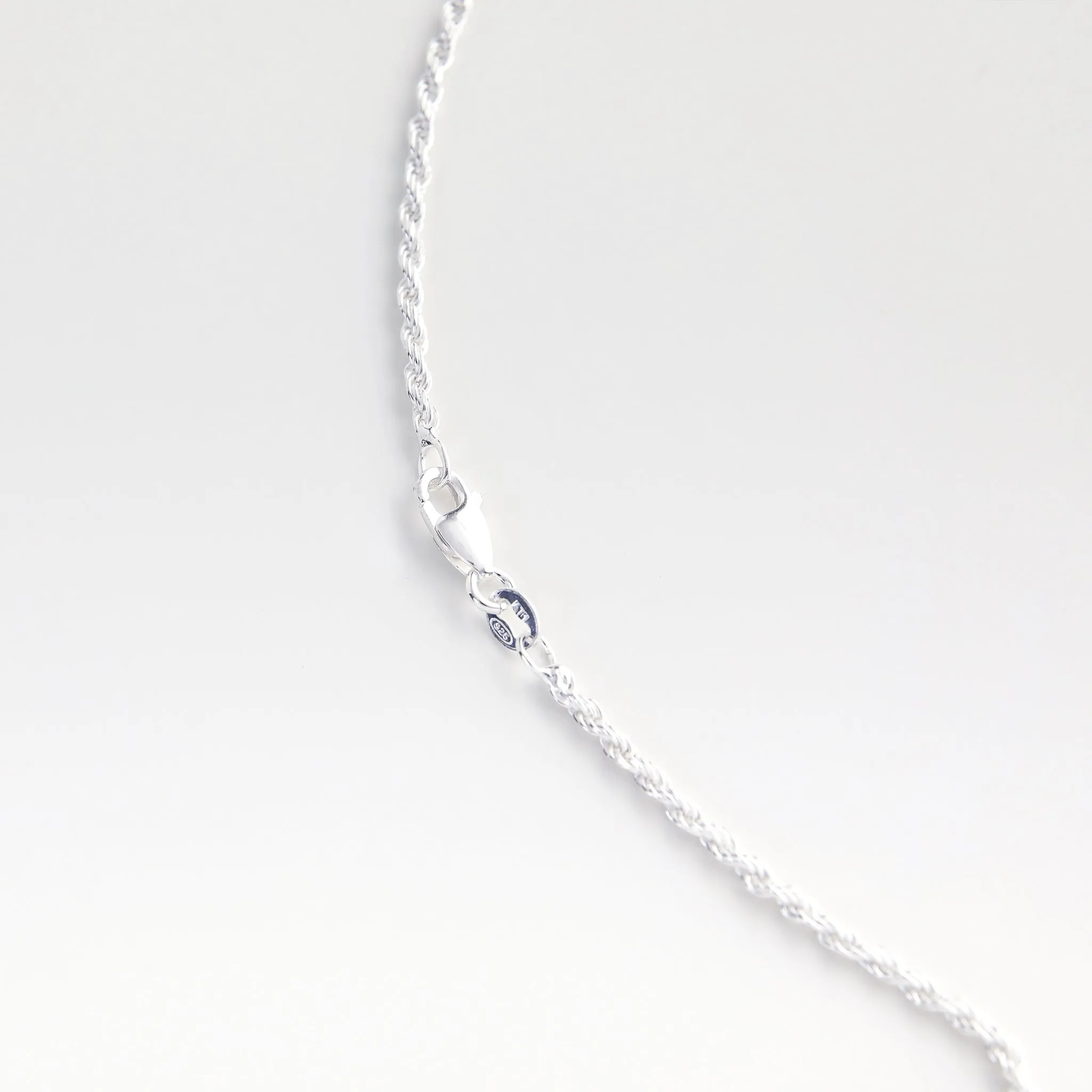 Thin Rope Silver Chain