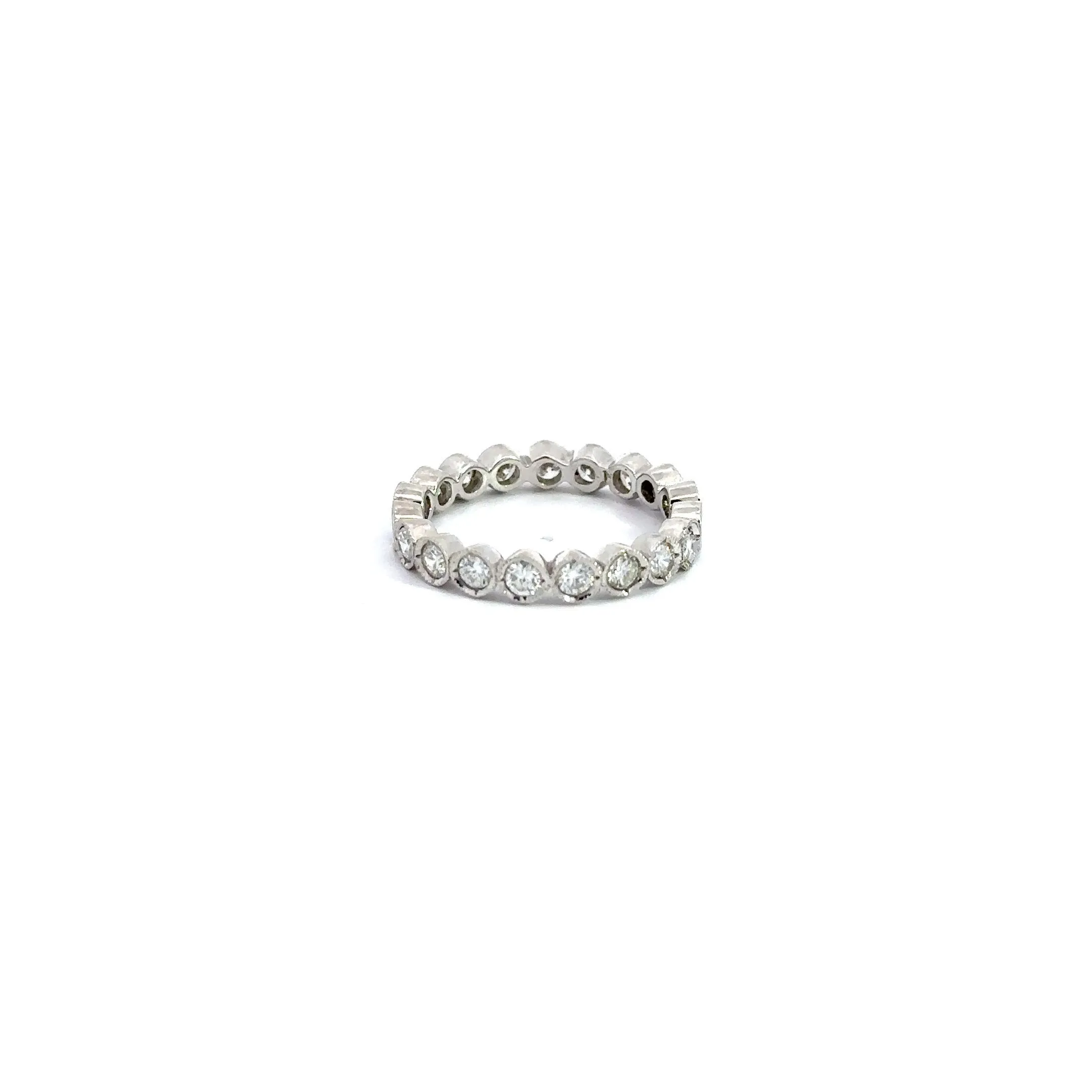 WD299 - 3mm Bezel Diamond Eternity Band