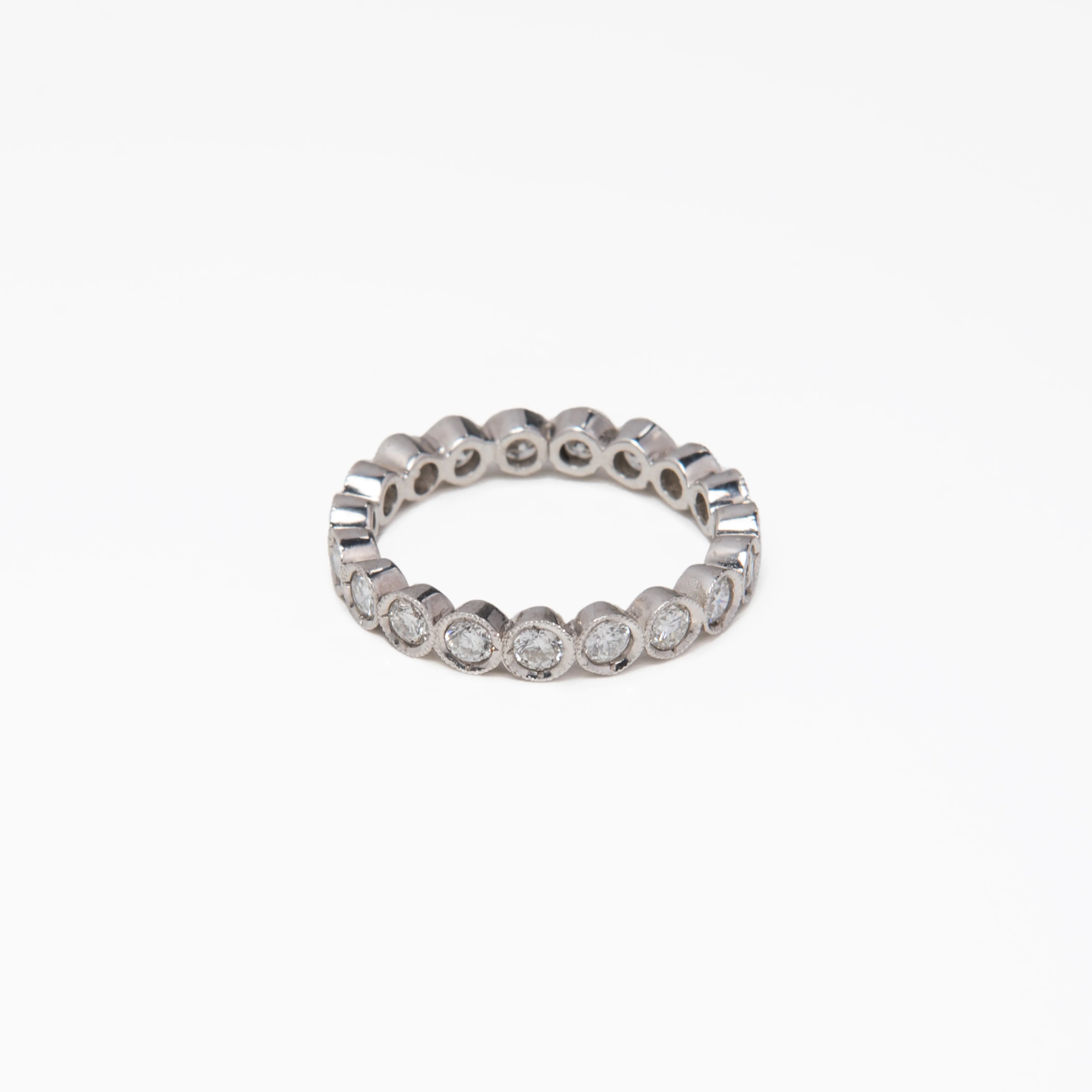 WD299 - 3mm Bezel Diamond Eternity Band