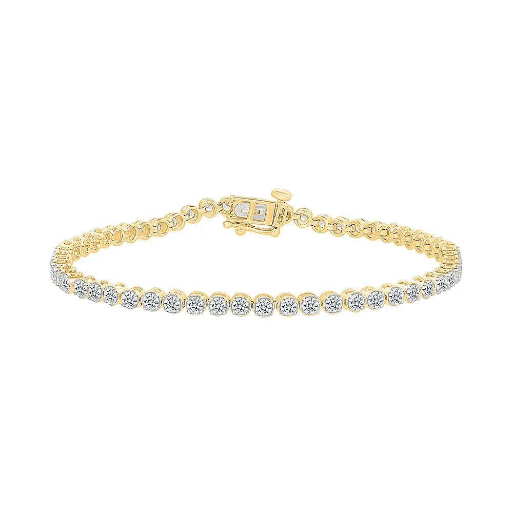 Zoe Gold & Diamond Bracelet