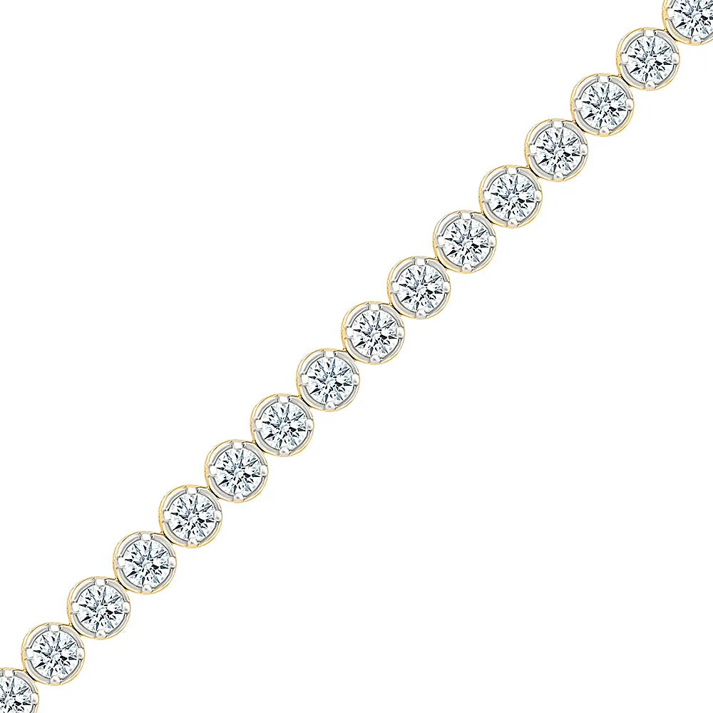 Zoe Gold & Diamond Bracelet